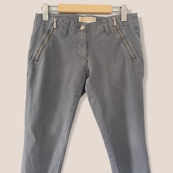 MICHAEL Kors Skinny Ankle Zip Pants - Picture 2 of 10